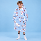 Couverture à capuche SNUGLFIT™ pour enfants - Éléphant
