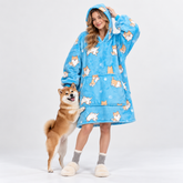 Couverture à capuche SNUGLFIT™ - Chiens Shi Bu Inu