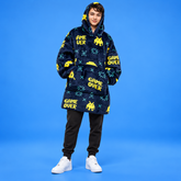 Couverture à capuche SNUGLFIT™ pour enfants - Gamer