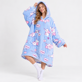 Couverture à capuche SNUGLFIT™ - Éléphant